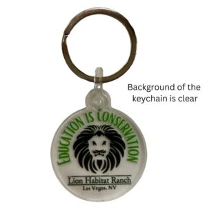 LHR Education is Conservation Keychain