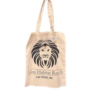 Lion Habitat Ranch Canvas Tote Bag